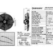 Вентилятор YWF 6D - 910 S 180/120 G (380V) - kalorifer-rf.ru 